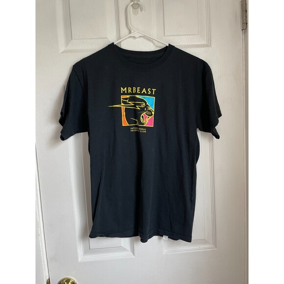 Mr. Beast Black International Investors club men's unisex Small Shirt - Picture 1 of 7